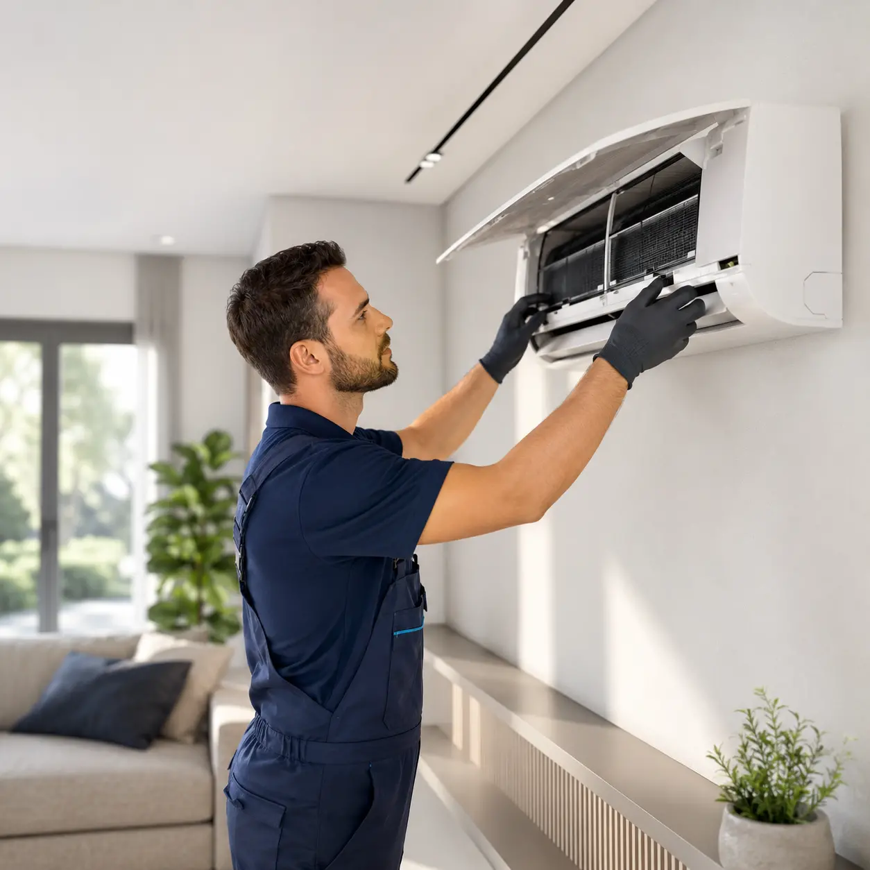 Mantenimiento de aire acondicionado