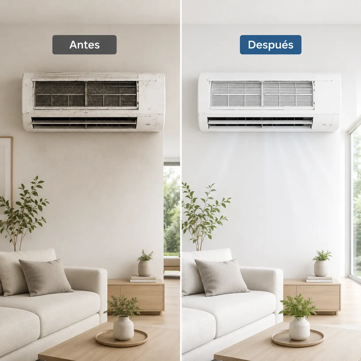 Mantenimiento de aire acondicionado